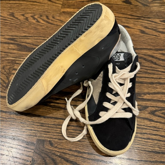 NEW! Golden Goose Superstar Stud Suede Low-Top Sneakers - Picture 8 of 9